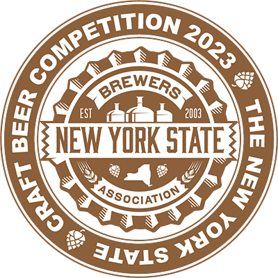 New York State Craft Beer Competition - 2023 Bronze Medal Image of New York State Craft Beer Competition 2023 Bronze Medal