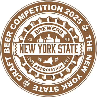 New York State Craft Beer Competition - 2025 Bronze Medal Image of the New York State Craft Beer Competition 2025 Bronze Medal