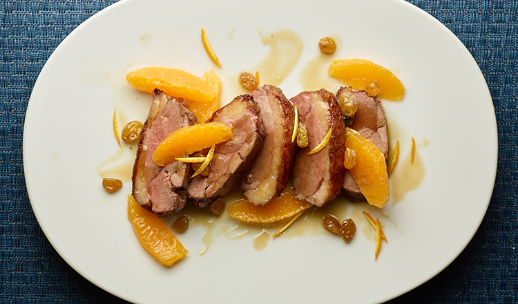 Roast Duck With Orange Sauce Recipe Cia Foodies 9359