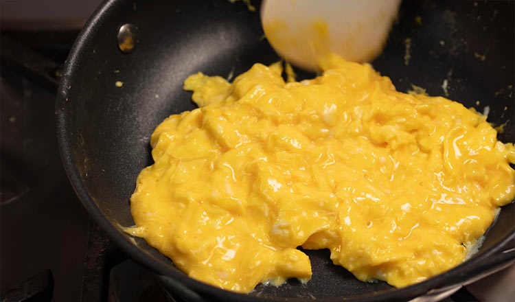 scrambled eggs