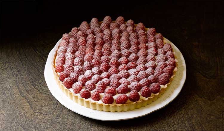 Raspberry Mascarpone Tart