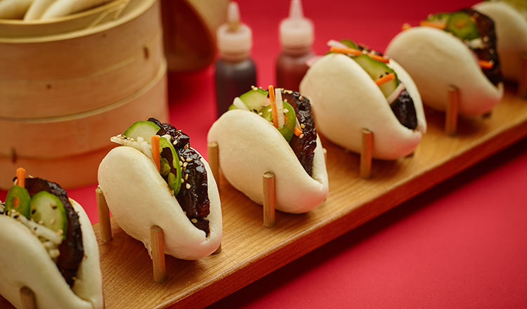 Pork Belly Steamed Buns