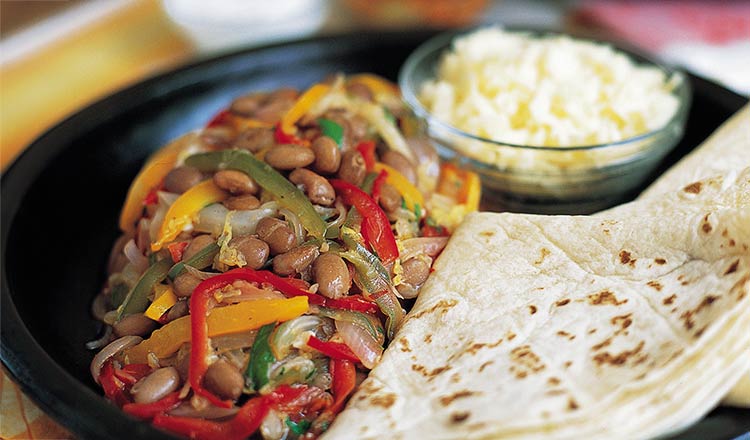 Vegetable Fajitas