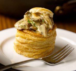 Mushroom vol au vent