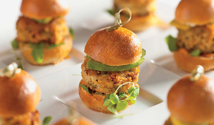 Lumpy crab cake sliders