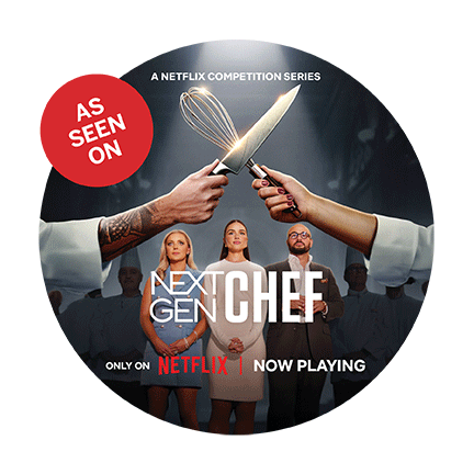 Web promo for As Seen On Netflix’s Next Gen Chef Image of web promo for As Seen On Netflix’s Next Gen Chef.