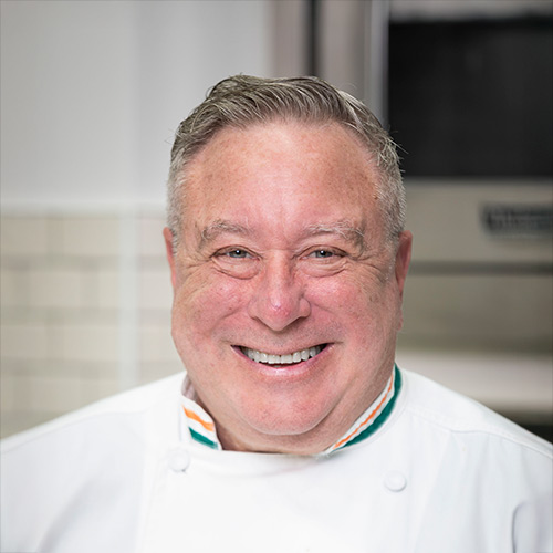 Chef Bruce Mattel ’80, retired associate dean Chef Bruce Mattel ’80, retired associate dean